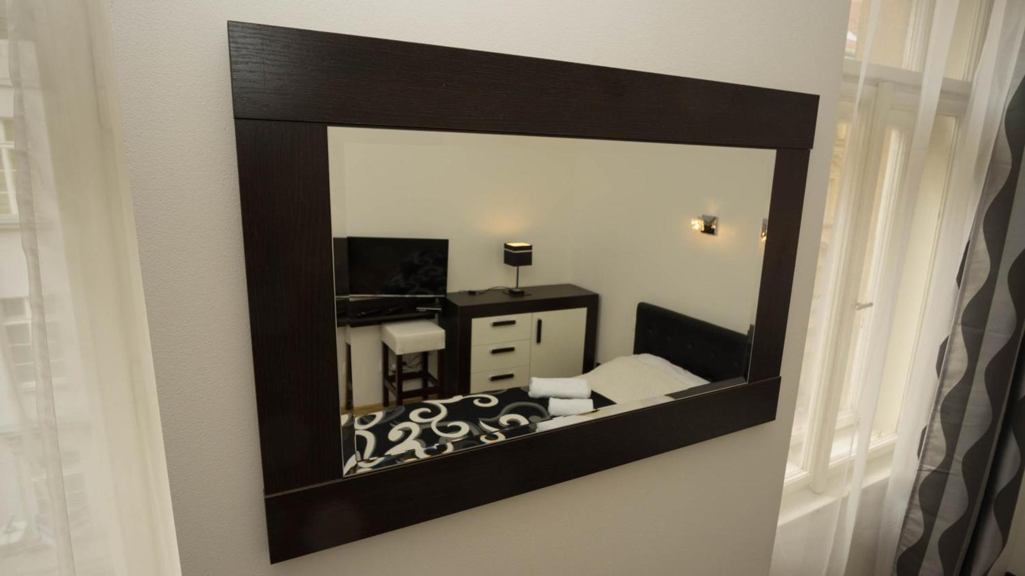 Black & White Apartment Prague By Wenceslas Square And Muzeum Kültér fotó